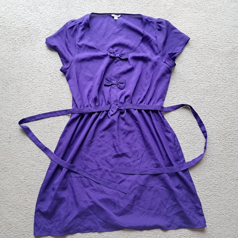 Forever 21 purple summer dress size large